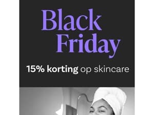 15% korting op skincare