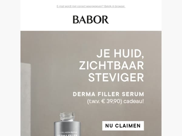 Laatste kans: Jouw serum ter waarde van €39,90 cadeau