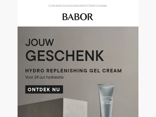 Laatste kans: Jouw gratis hydratatieboost