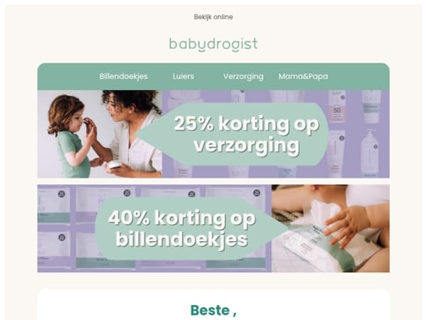 Shop je Naïf essentials met kortingen tot 40% 🌿