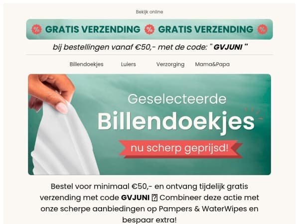 🚚 GRATIS verzending met code GVJUNI