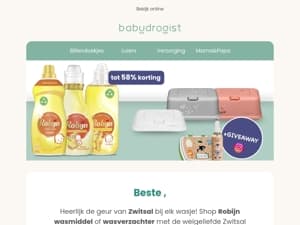 Extra voordelig wassen! Shop de nieuwe aanbiedingen.