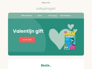 De roze wolk van de liefde kan niet aan ons voorbij gaan.