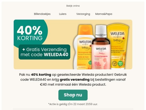De grootste Weleda korting van dit moment 👀