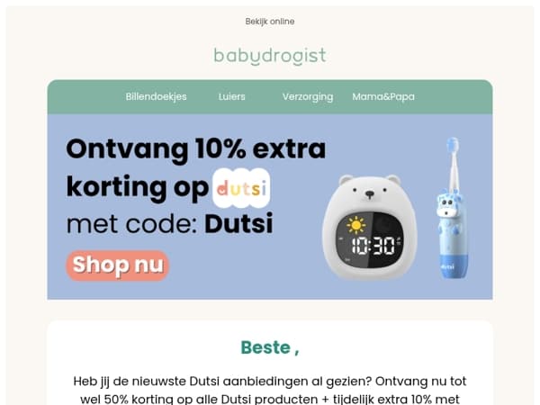 Jij krijgt extra korting! Wees er snel bij ⏰