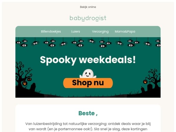 Spooky Deals 👻 Profiteer van griezelig goede kortingen