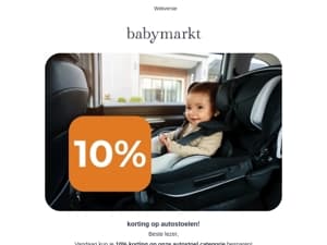 Autostoelen KORTING!