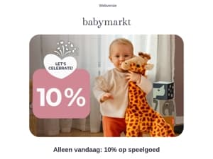 Opgelet 💸 Speelgoedkorting actief