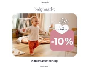 Tot -10% op meubels, babyfoons, kinderstoelen & meer!