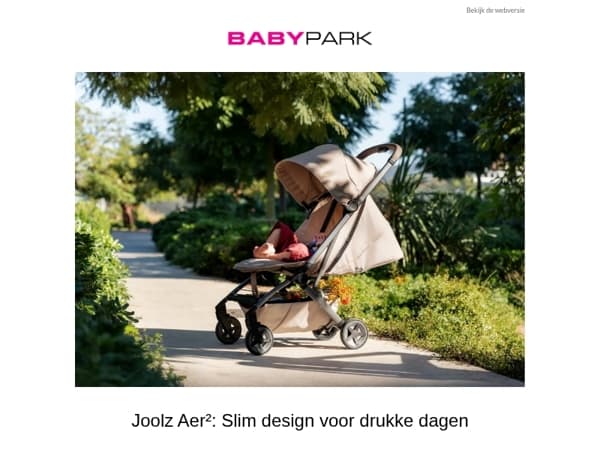 Joolz Aer²: slim design voor drukke dagen