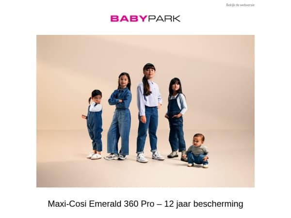 Maxi-Cosi Emerald 360 Pro - 12 jaar bescherming