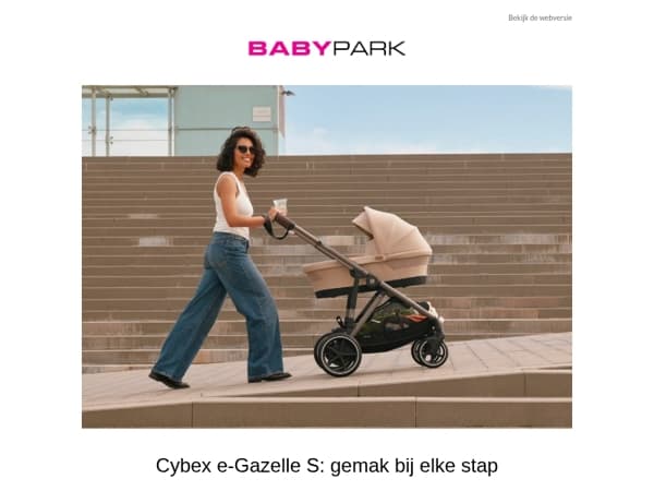 De elektrische kinderwagen die met je meebeweegt