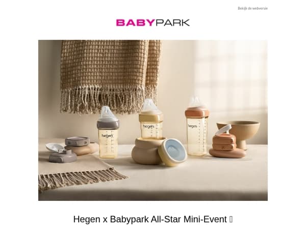 Kom jij ook naar het Hegen All-Star Mini-Event bij Babypark Kesteren? 🌟