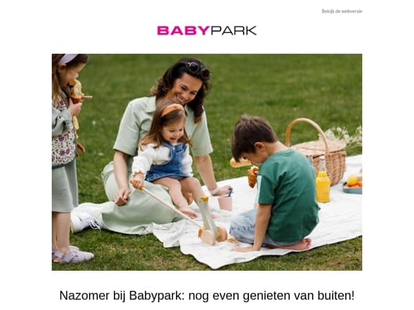 Nog even nazomeren! ☀️