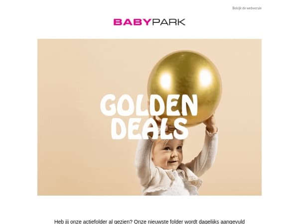 Ontdek alle Golden deals in onze folder! 🌟