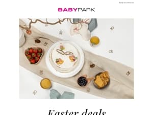 Ontdek de Easter deals bij Babypark! 🐣🌸