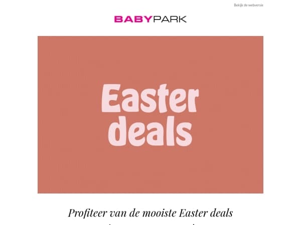 Profiteer van de mooiste Easter deals in onze megastores 💛🌷