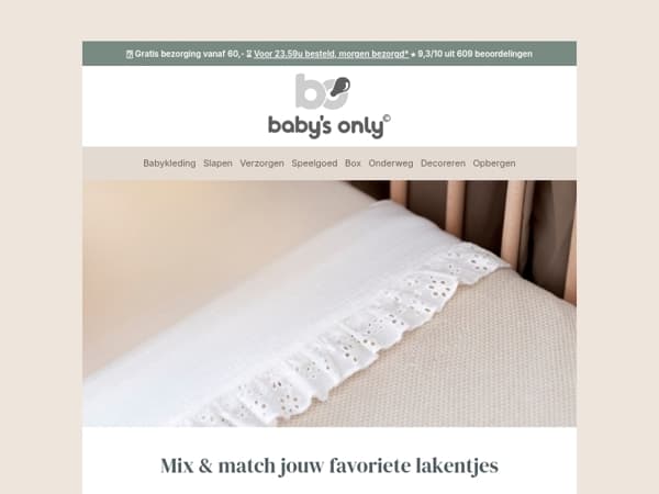 🤎 Mix & match: ontdek onze favoriete lakentjes