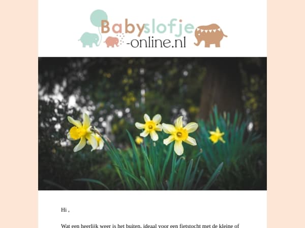 Het is lente, heerlijk naar buiten 🔆