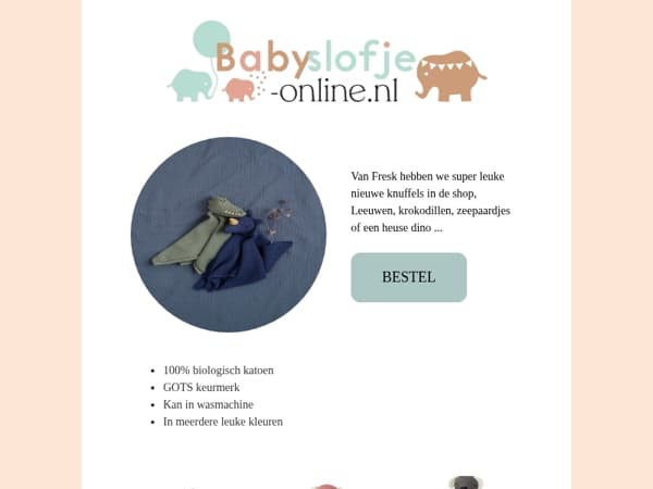 , NIEUW van Babyslofje-online vandaag ...