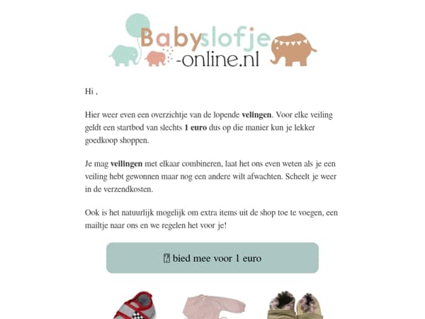 🔨 NIEUWE veilingen van 31 oktober ...