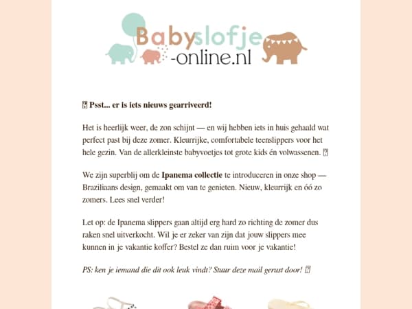 👡 NIEUW — Ipanema slippers voor het hele gezin!