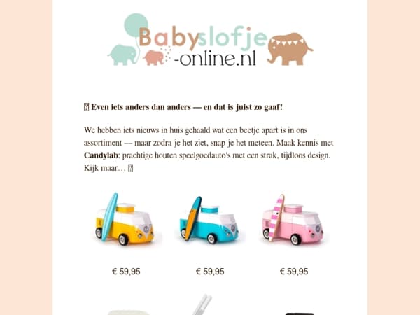 🚗 NIEUW — Candylab houten speelgoedauto's zijn gearriveerd!