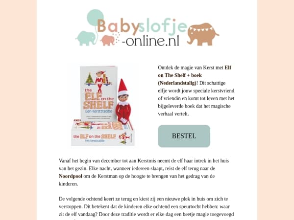 , The Elf on the Shelf, dè Kerstklassieker NU verkrijgbaar