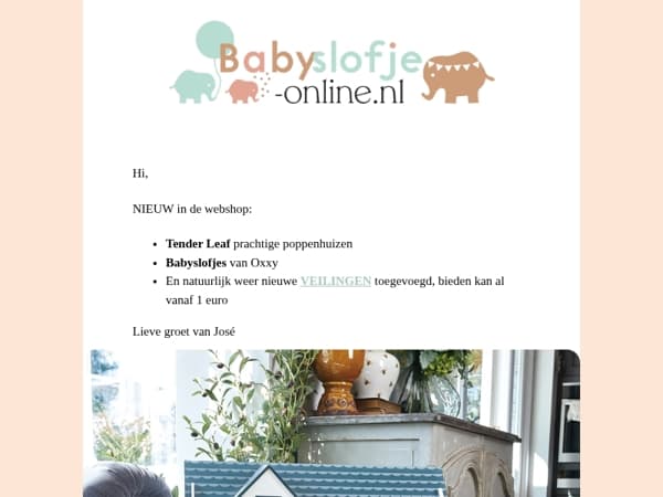 NIEUW Tender Leaf houten poppenhuizen