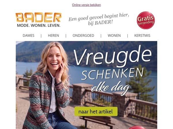 Bied plezier – met nieuwe favorieten van BADER