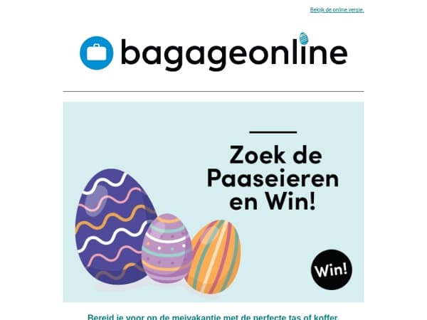🎉 Zoek de Paaseieren en Win een Waardebon van €50! 🐣