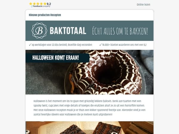 De griezeligste Halloween recepten!