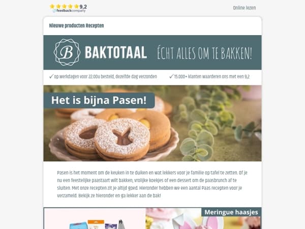 De lekkerste Paas recepten!