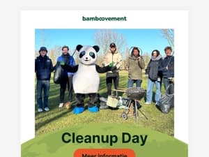 🤩 Doe mee met de Cleanup Day – Samen maken we impact!
