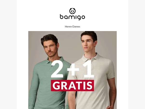 Ontvang je derde polo GRATIS