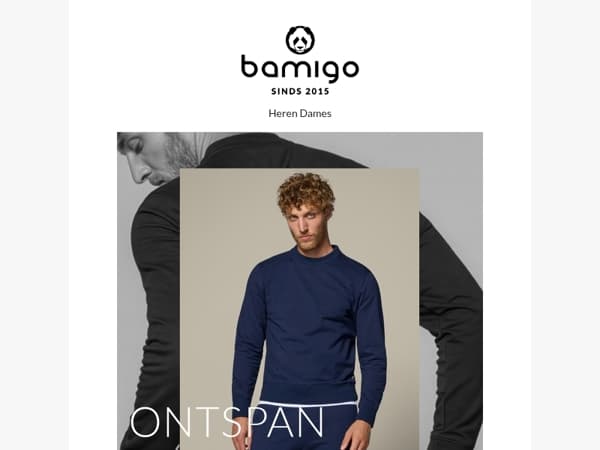 Ontspan in onze nieuwe loungewear