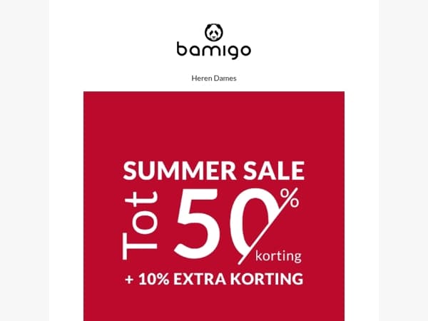 Amigo, nu 10% extra korting ❗️