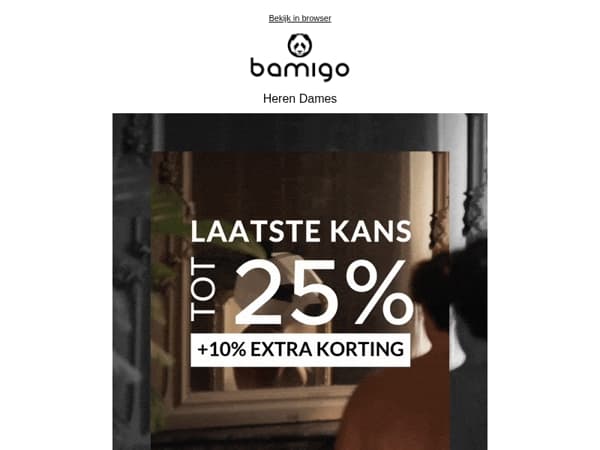 ❗ Laatste kans: tot 50% + 10% extra korting