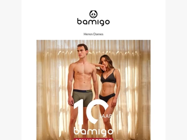 Bamigo trakteert: we bestaan 10 jaar 🎉 🥳