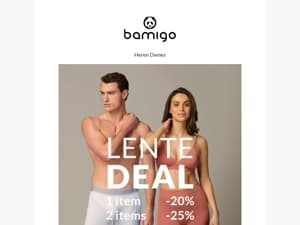 Lentedeal: tot 30% korting op alles 🌷