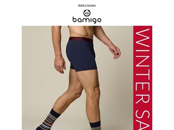 Extra voordeel op boxershorts en sokken