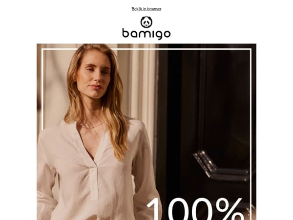 Ontdek de 100% linnen collectie