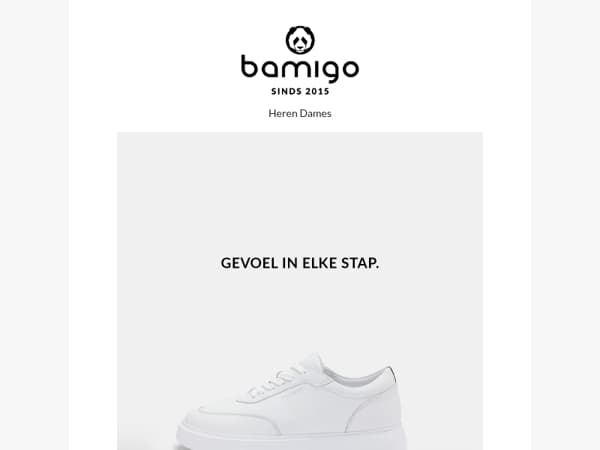 Nieuwe sneakers: gevoel in elke stap