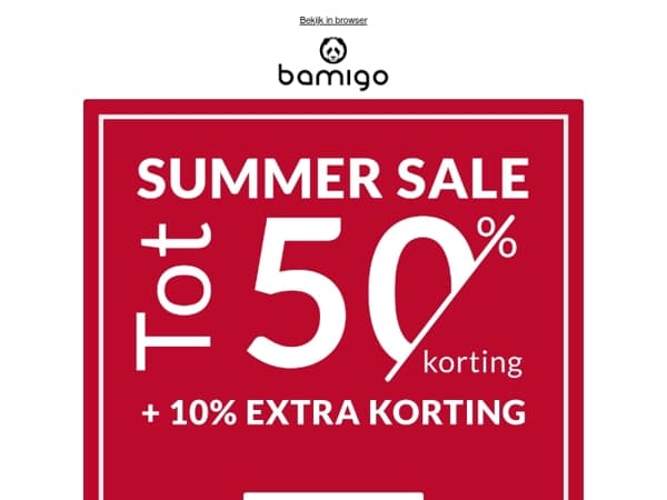 Amigo, nu 10% extra korting ❗️