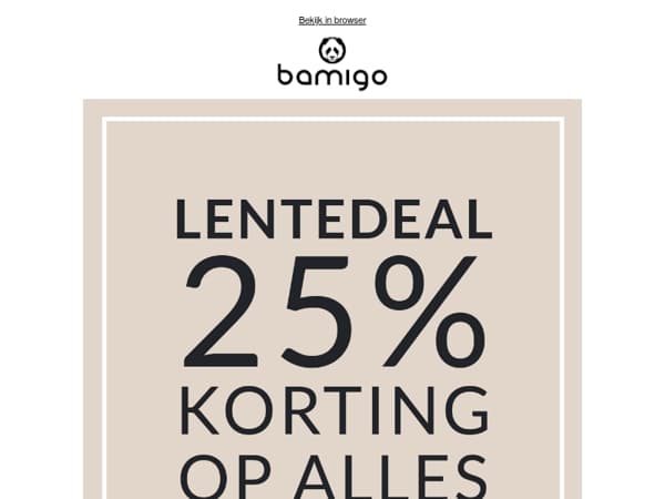 ❗ Lentedeal: de populairste items