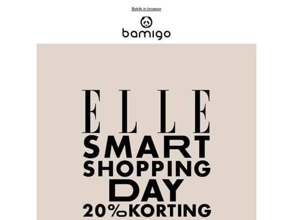 ELLE Smart Shopping Day is van start 🎁