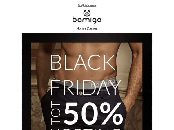 ◼️ Black Friday kortingen verhoogd