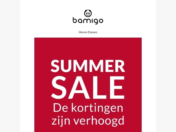 ❗️ De kortingen zijn verhoogd