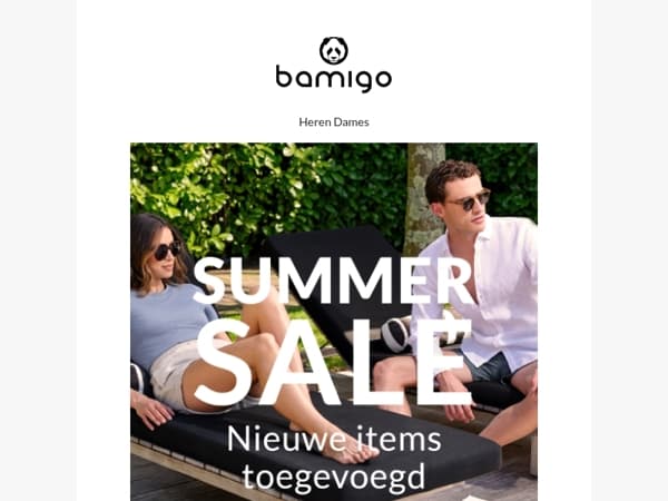 Deze items zijn nieuw in de sale