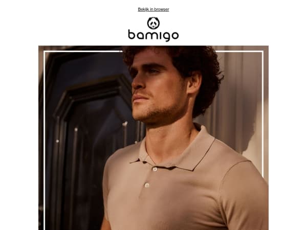 Amigo, heb je onze nieuwe polo's al gezien?